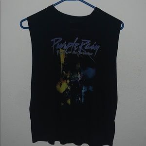 Purple Rain Muscle Tank Top